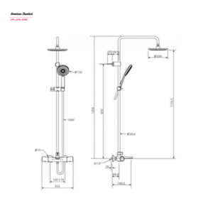 Thông số kỹ thuật của Bộ sen cảm biến nhiệt American Standard WF-4952