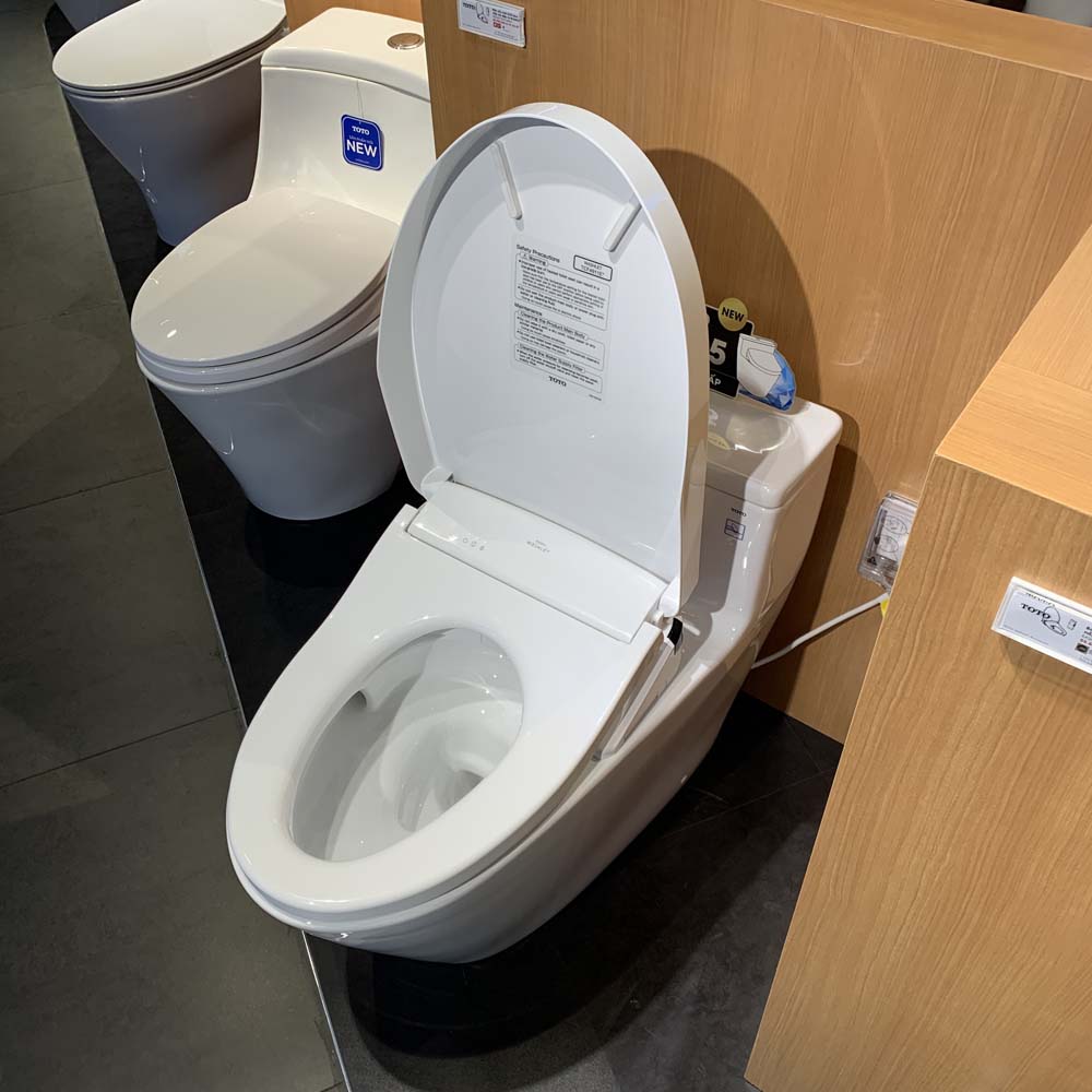 bồn cầu TOTO kết hợp nắp rửa điện tử WASHLET MS625CDW12