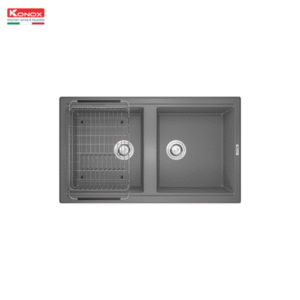 Chậu rửa bát Granite Sink Phoenix Smart 860 (màu xám)