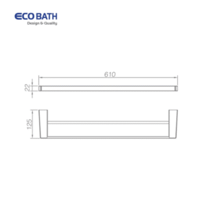 Thông số kỹ thuật của Vắt khăn đôi Ecobath EC211-09