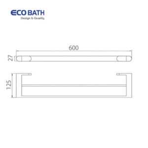 Thông số kỹ thuật của Vắt khăn đôi EcoBath EC888-09