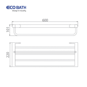 Thông số kỹ thuật của Vắt khăn giàn EcoBath EC888-12MB