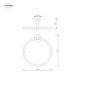 Thông số kỹ thuật của Vòng treo khăn American Standard K-2801-47-N