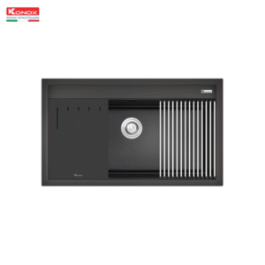 Chậu rửa bát đá Granite Sink Terra 860S (màu đen)