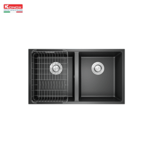 Chậu rửa bát Granite Sink Veloci 760D (màu đen)