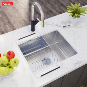 Lắp đặt Chậu rửa bát chống xước Workstation Sink – Undermount Sink KN5444SU Dekor