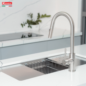 Lắp đặt Chậu rửa bát Konox KN8644SU Dekor