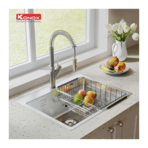 Lắp đặt Chậu rửa bát Turkey Sink Neron 600