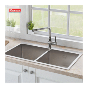 Lắp đặt Vòi rửa bát Konox Felix Chrome