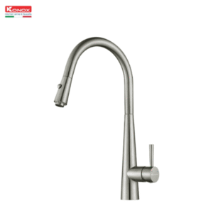 Vòi rửa bát dây rút Konox Alto Chrome